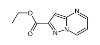 吡唑并[1,5-a]嘧啶-2-羧酸乙酯结构式