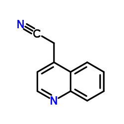 2-(喹啉-4-基)乙腈结构式
