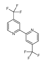 4,4'-二(三氟甲基)-2,2'-联吡啶结构式