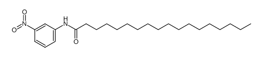 N-(3-nitrophenyl)octadecanamide Structure