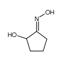 2-Hydroxy-cyclopentan-1-on-oxim Structure