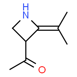 Ethanone, 1-[2-(1-methylethylidene)-3-azetidinyl]- (9CI) Structure