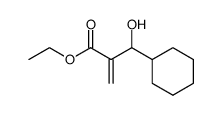 2-(hydroxycyclohexylmethyl)acrylic acid ethyl ester Structure