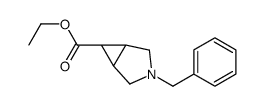 Ethyl (1R,5S)-3-benzyl-3-azabicyclo[3.1.0]hexane-6-carboxylate结构式