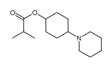 4-Piperidinocyclohexyl=isobutyrate structure