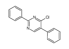 4-chloro-2,5-diphenylpyrimidine Structure