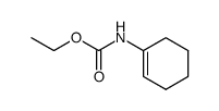 ethyl N-cyclohex-1-enylcarbamate结构式