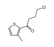 4-Chloro-1-(3-Methyl-2-thienyl)-1-butanone结构式