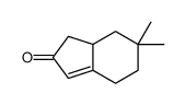 6,6-dimethyl-4,5,7,7a-tetrahydro-1H-inden-2-one结构式