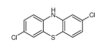 2,7-dichloro-10H-phenothiazine结构式