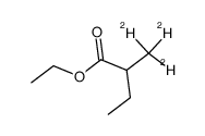 ethyl 2-methylbutanoate-d3 Structure
