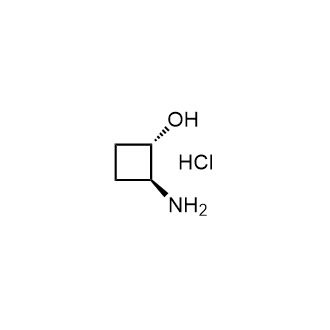 (1S,2S)-2-氨基环丁醇-1-醇盐酸盐结构式