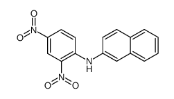 N-(2,4-dinitrophenyl)naphthalen-2-amine Structure