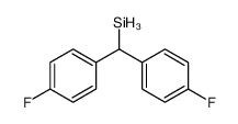 bis(4-fluorophenyl)methylsilane Structure