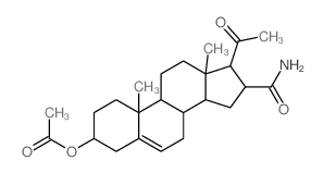 17a-Pregn-5-ene-16b-carboxamide, 3b-hydroxy-20-oxo-, acetate(7CI,8CI) picture