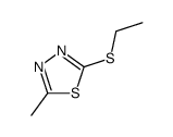 1,3,4-Thiadiazole,2-(ethylthio)-5-methyl- structure