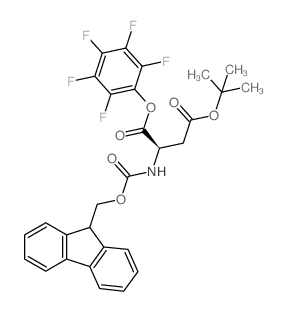 Fmoc-D-Asp(OtBu)-Opfp structure