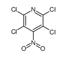 4-nitro-2,3,5,6-tetrachloro-pyridine结构式