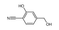 Benzonitrile, 2-hydroxy-4-(hydroxymethyl)- (9CI)结构式