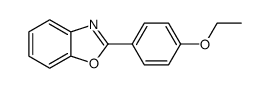 2-(4-ethoxyphenyl)benzo[d]oxazole结构式