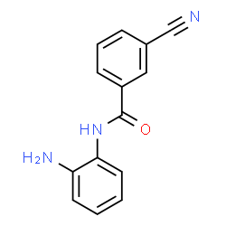N-(2-Aminophenyl)-3-cyanobenzamide structure