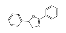 2,5-diphenyl-4,5-dihydro-1,3-oxazole Structure