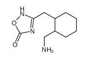 3-{[2-(AMINOMETHYL)CYCLOHEXYL]METHYL}-1,2,4-OXADIAZOL-5(4H)-ONE Structure