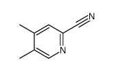 4,5-dimethylpyridine-2-carbonitrile Structure