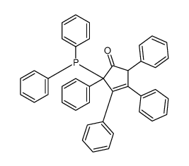 2-Diphenylphosphinyl-2,3,4,5-tetraphenyl-3-cyclopenten-1-one picture