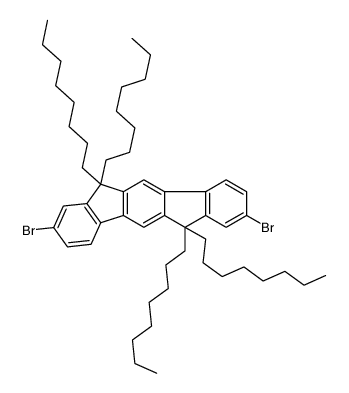 2,8-Dibromo-6,12-dihydro-6,6,12,12-tetraoctyl-indeno[1,2-b]fluorene picture