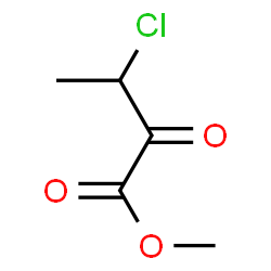 Butanoic acid,3-chloro-2-oxo-,methyl ester Structure