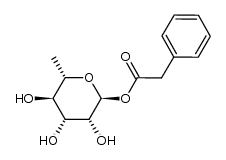 phenylacetyl α-L-rhamnopyranoside Structure