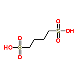 1,4-Butanedisulfonic acid structure
