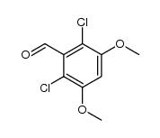 2,6-dichloro-3,5-dimethoxybenzaldehyde Structure