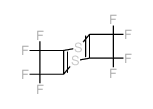 Tetrafluor-1,2,4,5-tetrahydro-dicyclobuta{b,c}dithiin Structure