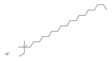 ethyl-dimethyl-octadecylazanium,chloride Structure