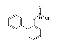 biphenyl-2-yloxy-dichloro-silane Structure