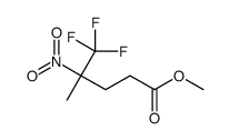 methyl 5,5,5-trifluoro-4-methyl-4-nitropentanoate Structure