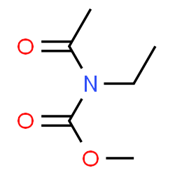 Carbamic acid, acetylethyl-, methyl ester (9CI)结构式