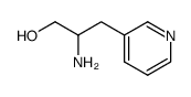 3-Pyridinepropanol,-bta--amino-结构式