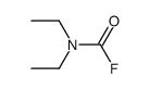 diethyl-N-(fluoroformyl)amine Structure