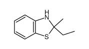 Benzothiazole, 2-ethyl-2,3-dihydro-2-methyl- (9CI) Structure