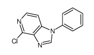 4-chloro-1-phenylimidazo[4,5-c]pyridine结构式