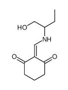 2-{[(1-Hydroxy-2-butanyl)amino]methylene}-1,3-cyclohexanedione结构式