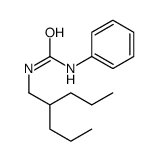 1-phenyl-3-(2-propylpentyl)urea Structure