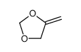 4-Methylene-1,3-dioxolane Structure