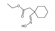 ethyl (1-hydroxyiminomethylcyclohexyl)acetate Structure