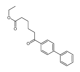 ETHYL 6-(4-BIPHENYL)-6-OXOHEXANOATE结构式