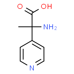 4-Pyridineaceticacid,alpha-amino-alpha-methyl-(9CI) Structure