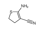 5-amino-2,3-dihydrothiophene-4-carbonitrile Structure